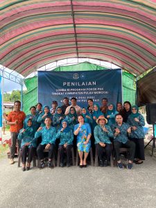 Buka Kegiatan Lomba Penilaian PKK, Camat Pulau Rao, Serly K Tamadarage S.Ak Beri Motivasi dan Dorongan