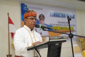Bupati Halut, Piet Hein Babua Minta Semua Pihak Menghargai Para Bupati dan Pejabat Senior