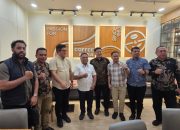 Matangkan Pelaksanaan Natal Nasional GMKI di Halut, Pengurus Pusat Ketemu Bupati, Piet Hein Babua