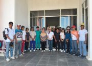 Camat Pulau Rao ” Sherly K Tamadarage” Ajak Seluruh Elemen Sukseskan Upacara HUT RI ke-81 dan Pantau Latihan Paskibraka